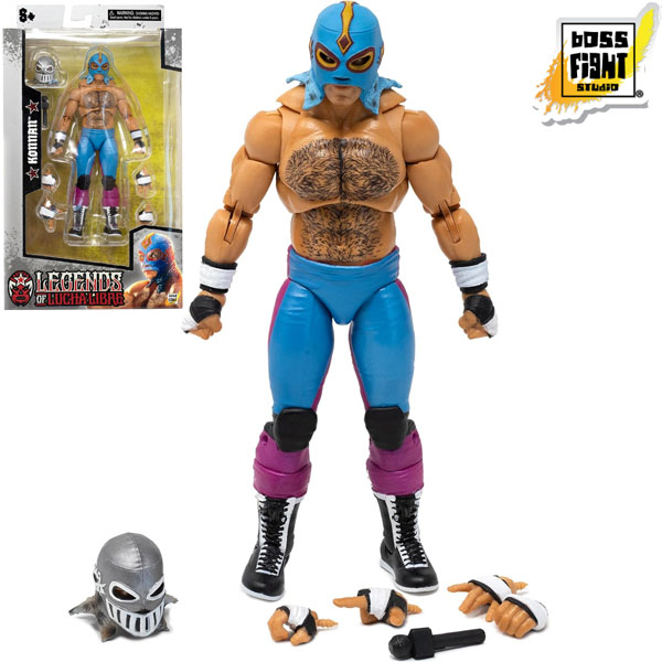 Boss Fight Studio Legends of Lucha Libre Konnan Premium Collector Figure